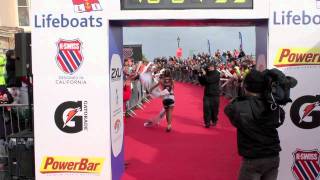 Ironman Wales 2011 Elite Womens Finish [upl. by Euginomod505]