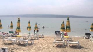 Der bekannte Sandstrand in Crikvenica Kroatien [upl. by Cooperstein239]