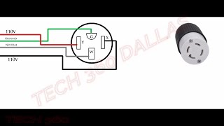 HOW TO GET 110V FROM A 220V OUTLET SIMPLE [upl. by Lightman]