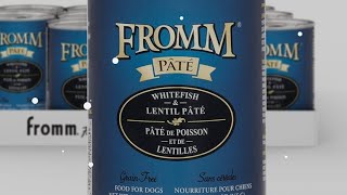 FROMM WET DOG FOOD REVIEW [upl. by Stranger]