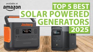 TOP 5 BEST Solar Powered Generators in 2025 on amazon [upl. by Yorgerg]