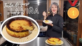 🥇 TARTA DE QUESO DEL RESTAURANTE LA VIÑA 🥇 La receta original adaptada a Thermomix® [upl. by Chiquia584]