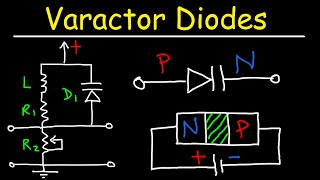 Voltage Controlled Capacitors  Varactor Diodes [upl. by Atnicaj]