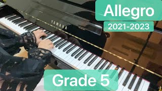 Allegro grade 5 Trinity College London 20212023 [upl. by Eux]