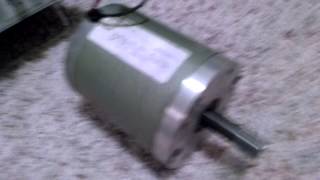 Ametek 30 VDC Motor [upl. by Ahsyla]