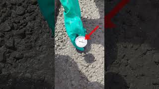 concrete temperature test shorts concretetemperaturetest youtubeshorts [upl. by Walker]