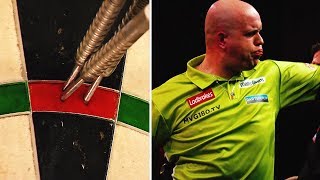 The greatest 9 darters in World Darts Championships history [upl. by Llednohs568]