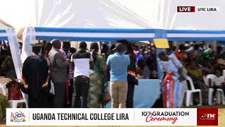 UGANDA TECHNICAL COLLEGE LIRA 10TH GRADUATION CEREMONY [upl. by Aloibaf]