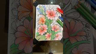 Coloring flowers colorist art coloring [upl. by Elroy330]