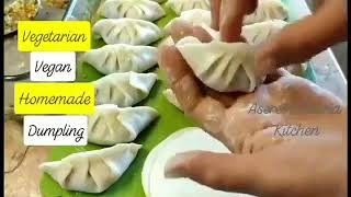 How To Make VEGETABLE DUMPLING RECIPE vegan dumplings VEGETABLE GYOZA [upl. by Frantz]