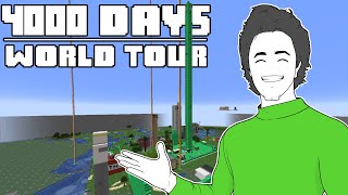 4000 Days  Hardcore Minecraft WORLD TOUR [upl. by Dragelin139]