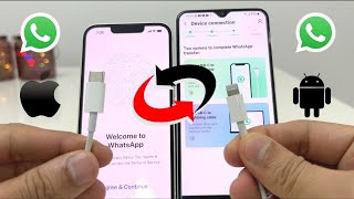 How to transfer whatsapp messages from android to iPhone 2022 [upl. by Emilio475]