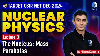 The Nucleus Mass Parabolas  Nuclear Physics  CSIR NET Dec 2024  IFAS Physics  Lecture 3 [upl. by Batsheva]