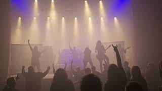 Defacing God  LIVE  Rise Of The Trinity  Swords Into Flesh Europe Tour 2023  Cacaofabriek [upl. by Ahsinned289]