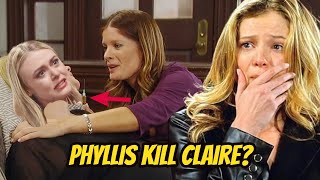 YR Spoilers Shock Phyllis plans to kidnap and destroy Claire  returning Summer to a peaceful life [upl. by Sher]