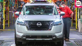 New 2022 Nissan Pathfinder Production Factory [upl. by Talanian]