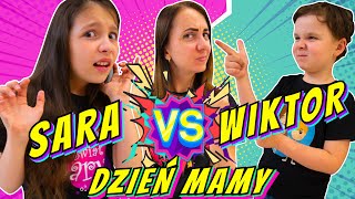 SARA VS WIKTOR  DZIEŃ MAMY ODC 241 [upl. by Nnylasor3]