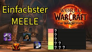 Wer ist DER EINFACHSTE MELEE DPS in TWW M und raid TIER LISTRANKING [upl. by Nauht967]