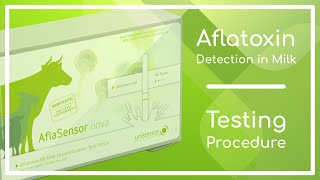 AflaSensor nova  Testing Procedure for Aflatoxin Detection in Milk [upl. by Sean]