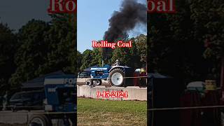 Ford tractor pulling at the Smiths Creek American Legion Pull 91524 ford diesel foryou chevy [upl. by Nahshun]