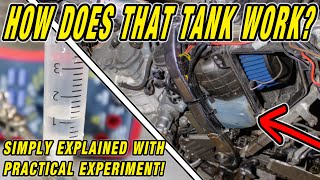 Motorcycle Coolant Expansion Tanks  How they work  Practical Experiment [upl. by Jillian]