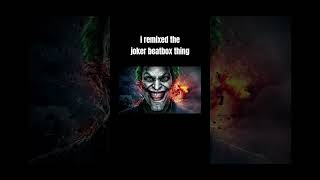 JONKLER JOKER BEATBOX DUBSTEP REMIX jonkler flstudio music musicproducer beatbox joker [upl. by Melitta206]