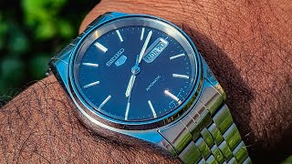 Vintage Seiko 5 Automatic Watch Review [upl. by Kaliope471]