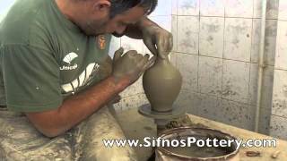 Sifnos Pottery Lambros Skandalis Greece Gallery Create [upl. by Ced]