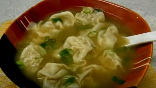 How to cook chicken wonton soup [upl. by Sakul]