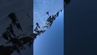 Double backflip pov skiing ski snow armadaskis oakleyskiing mountains backcountry [upl. by Nordin]