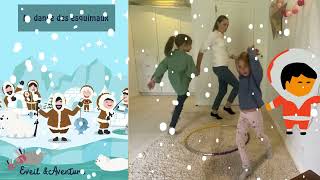 La danse des esquimaux  chanson dansée pour enfants  thème hiver [upl. by Ramad]