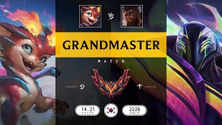 Grandmaster Match Super Smolder vs Super KSante  KR server Patch 1421 [upl. by Copeland256]