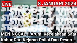 MENINGGAL 4rum1 Kec€lak4an Saat Kabur Dari Kejaran Polisi Dan D€v4n [upl. by Ahsym429]