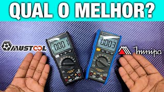 QUAL O MELHOR MULTÍMETRO DIGITAL MINIPA ET1507B OU MUSTOOL MT108T  VÍDEO COMPARATIVO [upl. by Ker]