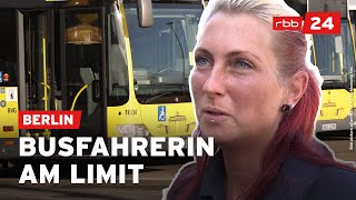 Busfahrerin in Berlin Harte Arbeit wenig Anerkennung [upl. by Cadman540]