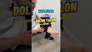 ❗Ejercicio  MASAJE para el DOLOR de TALÓN [upl. by Capone]