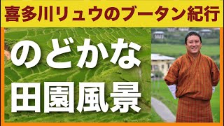 喜多川リュウのブータン紀行〜のどかな田園風景 [upl. by Burkhart]