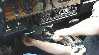 Turn Signal Switch Repacement in 70s GM Vehicle Part 2 of 3 [upl. by Pacificas]