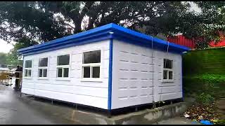 Site office  Finolex by NLFI finolexindustries finolex frp fibreglass siteoffice [upl. by Annovad]