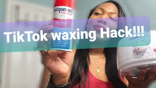 TikTok waxing hack Using Dermoplast Do I recommend [upl. by Kloster]