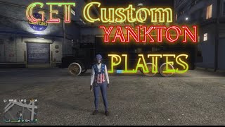 GTA 5 ONLINE Get Custom Yankton Plates Working After Last Patch of 161 2022 [upl. by Ailyt602]