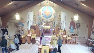 February 11 2024 Divine Liturgy St Gregory the Theologian Orthodox Church Wappingers Falls NY [upl. by Ariaic40]