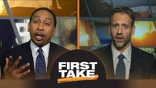 Stephen A and Max list NBA players ahead of James Harden  First Take  ESPN [upl. by Waldo]