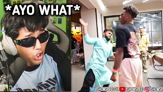 Rachitroo Reacts to ISHOWSPEED VS TECHNO GAMERZ MYHTPAT AND SLAYYPOINT collab [upl. by Ruomyes]