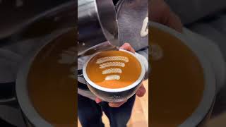 How to make tree 🌲 latteaart youtubeshorts newvideo shortvideo coffee latteeart foryou [upl. by Illib]