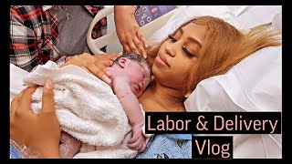 LABOR AND DELIVERY BIRTH VLOG BORN AT 36 WEEKS vlog laboranddelivery [upl. by Klepac]