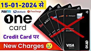 Onecard credit card new charges  onecard credit card balance to bank transfer  credit card wallet [upl. by Ennasor877]