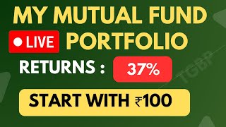 Groww mutual fund portfolio live  0 to 25 Lakh Investment portfolio mutualfund [upl. by Arahs]