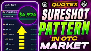 💎 QUOTEX  NEW SURESHORT PATTERN IN OTC MARKET  Live Trade  NEW 100 STRATEGY  ATISHTRADER 🤑🤑 [upl. by Ahsenot]