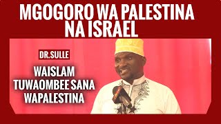 DRSULLE AUVAA MGOGORO WA PALESTINA NA ISRAELUSIYOYAJUA [upl. by Nomaid]